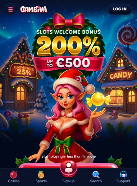 Gambiva Casino Mobile screenshot